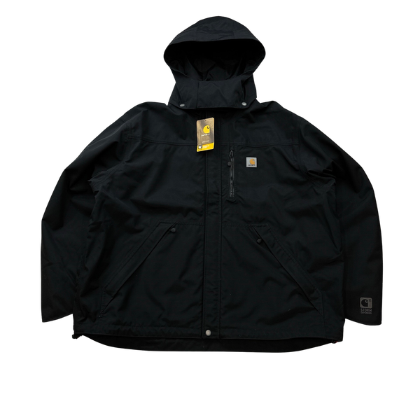 Carhartt Black Shoreline Hooded Jacket - XXL