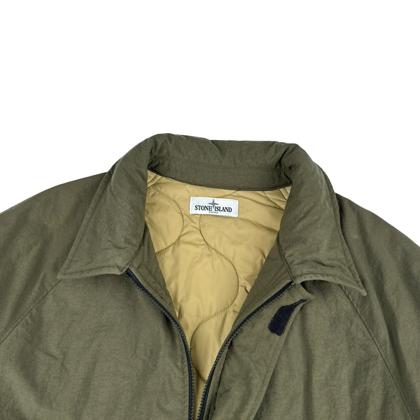 Stone Island 2012 30th Anniversary Reps Nylon Down Quilted Collared Jacket - 3XL