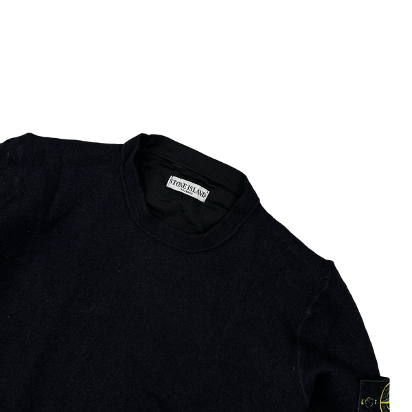 Stone Island 2009 Black Wool Jumper - XS