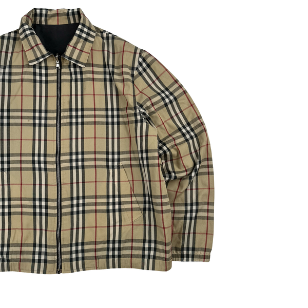 Burberry Reversible Nova Check Reversible Bomber Jacket - Large
