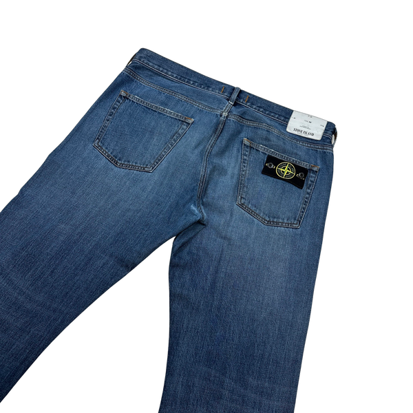 Stone Island 2013 Light Wash Denim RE T Fit Jeans  - 36"