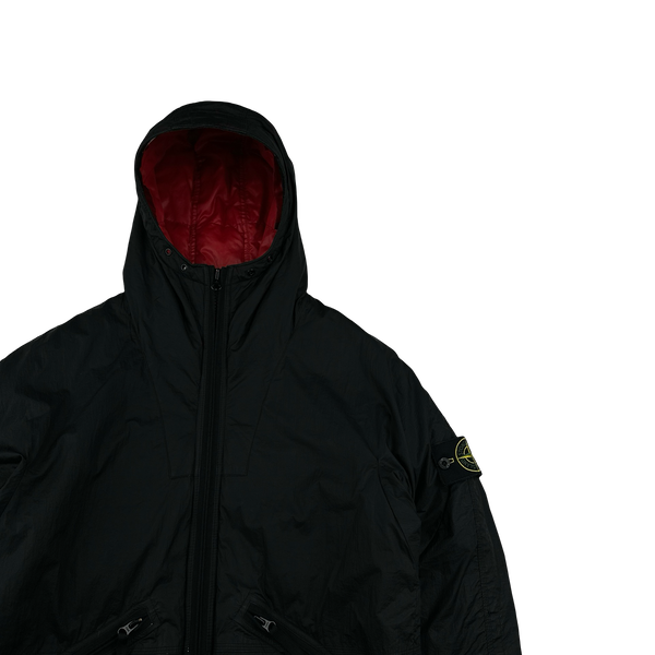 Stone Island 2009 Black Down Filled Padded Jacket - Large