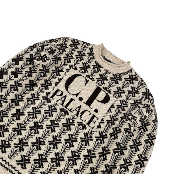 CP Company x Palace Beige Knit - Small