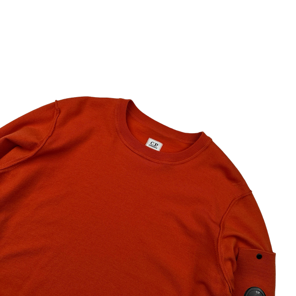 CP Company Red Cotton Knit Jumper - Large