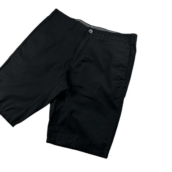 Stone Island 2019 Black Ripstop Shorts - Large