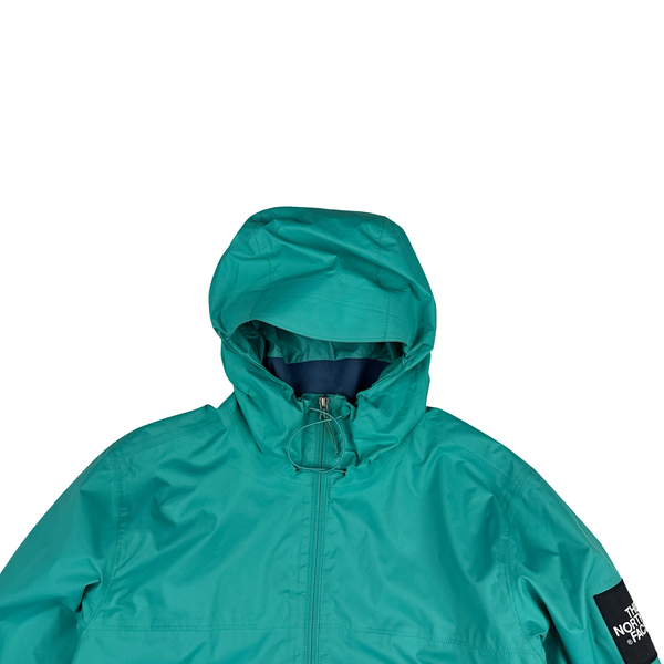 North Face Turquoise Dryvent Waterproof Jacket - Medium