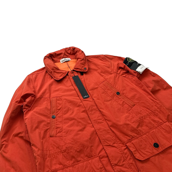 Stone Island 2012 Orange David Light OVD Field Jacket - Large