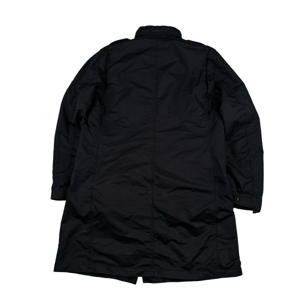 Stone Island 2008 Black David TC Lined Parka Jacket - XL