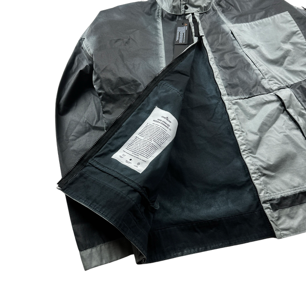 Stone Island 2023 Hand Sprayed Mussola Gommata TC Jacket - Medium