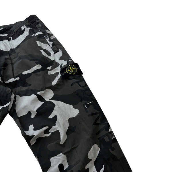 Stone Island x Supreme Grey Camo Army Trousers - Medium