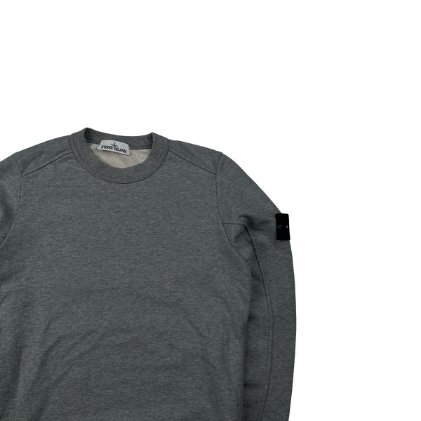 Stone Island 2016 Grey Crewneck Sweatshirt - Small