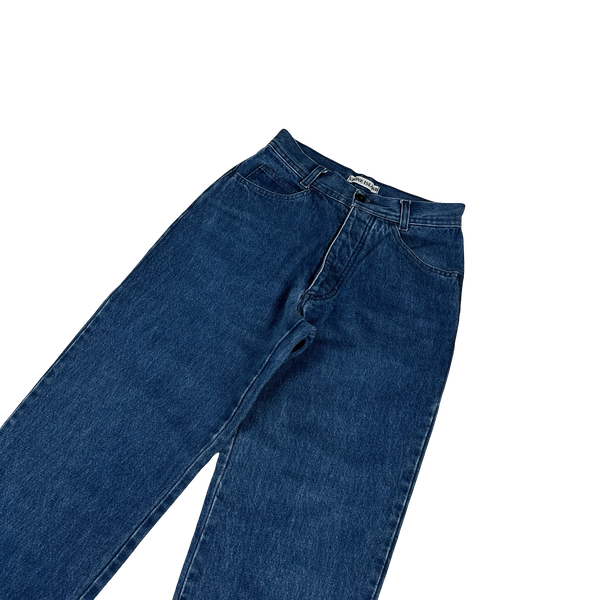 Stone Island 90's Vintage Green Edge Denim Jeans - 24"