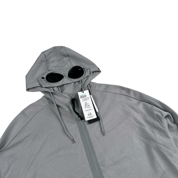 CP Company Stone Grey Goggle Hoodie - XXL