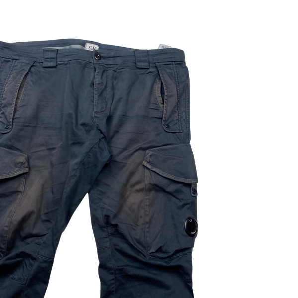 CP Company Navy Ergonomic Tapered Fit Cargos - 34"