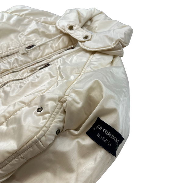 CP Company Vintage 90s Marina Nylon Metal Padded Jacket - XS