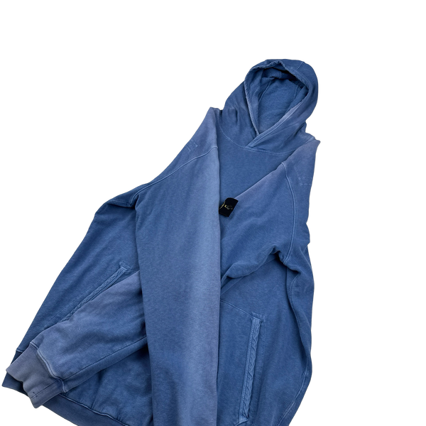 Stone Island 2019 Blue Pullover Hoodie - XL