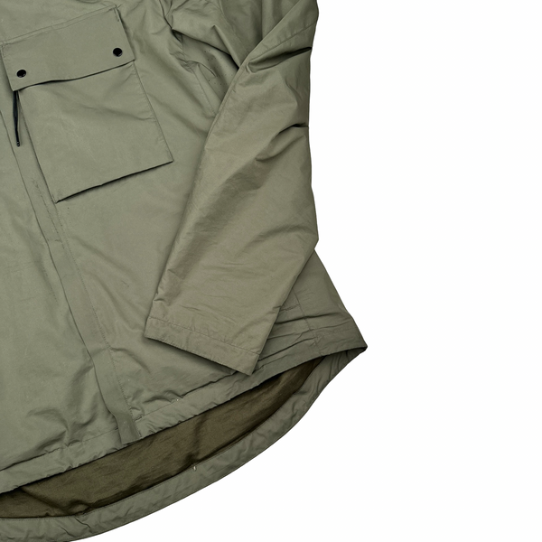 CP Company Khaki Micro M Goggle Jacket - XL