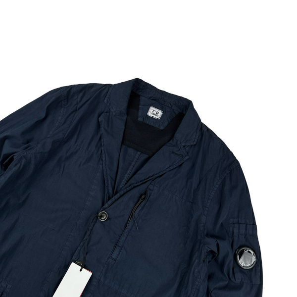 CP Company 50 Fili Navy Blazer Jacket - Large