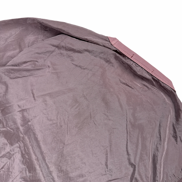 Stone Island Pink Nylon Metal Pullover Jumper - Medium