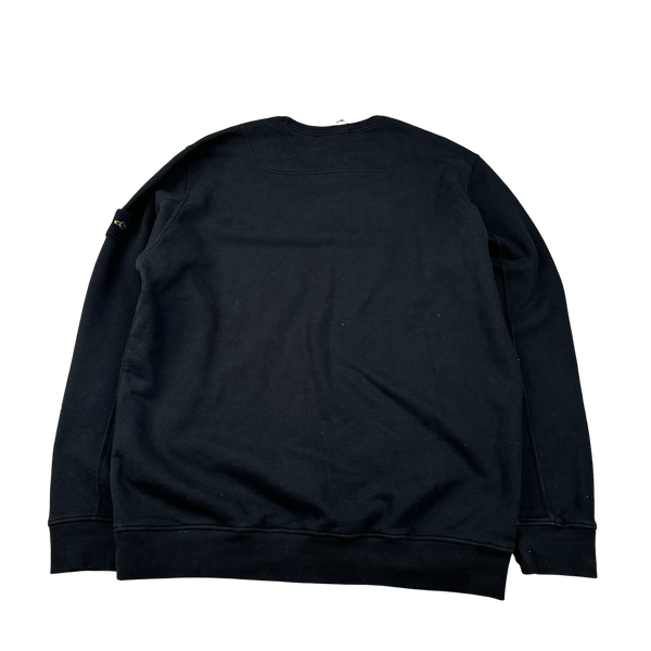 Stone Island 2023 Black Crewneck Jumper - XXL