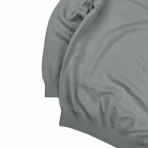 Stone Island Grey Wool Crewneck Jumper - XL