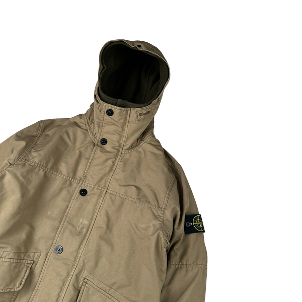 Stone Island 2015 Brown  David TC Dutch Rope Down Lined Winter Jacket - Medium