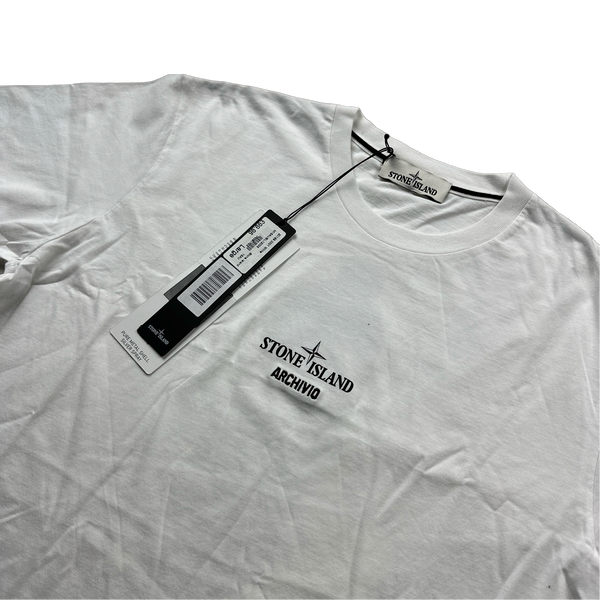 Stone Island 2015 Pure Metal Archivo Short Sleeve T Shirt - Large
