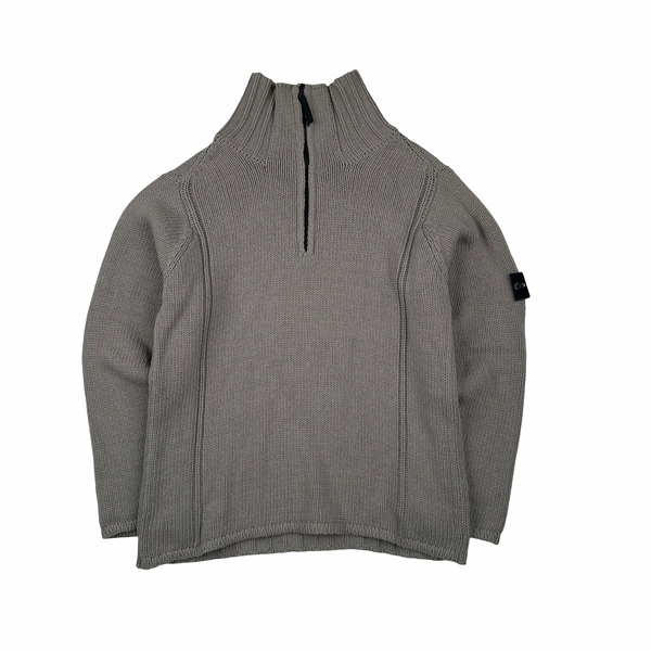 Stone Island AW2000 Vintage High Neck Jumper - Large