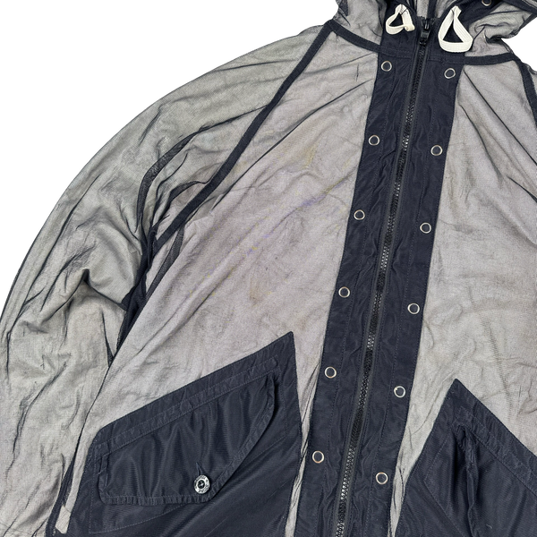 Stone Island 2003 Interliner Mesh Hooded Jacket - Medium