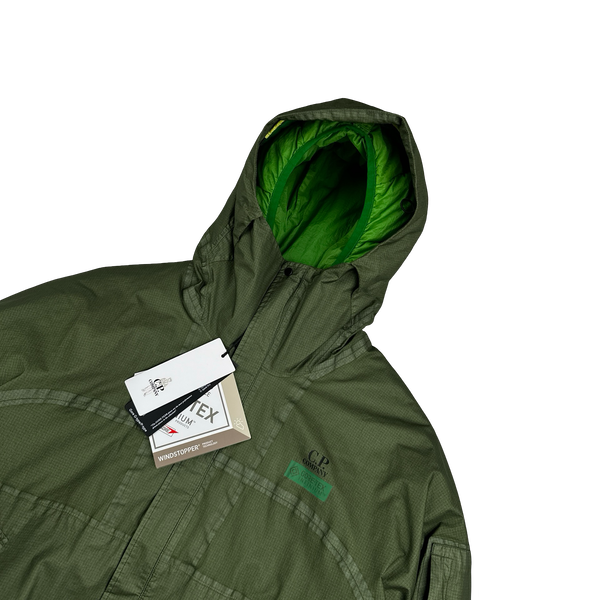 CP Company Green Gore G-Type Ripstop Down Lined Jacket - XL