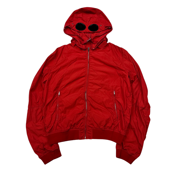 CP Company 2009 Red Nylon Goggle Jacket - XL