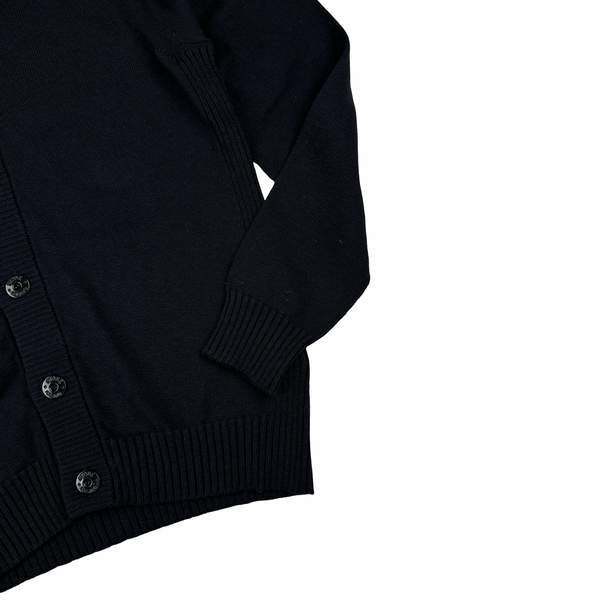 Stone Island 2022 Black Knitted Buttoned Cardigan Jumper - Large