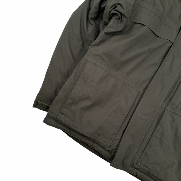 North Face Khaki Hyvent McMurdo Down Filled Parka Jacket - Medium