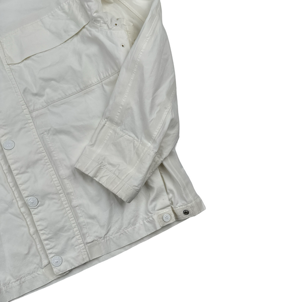 Stone Island 2011 White Ventile Ghost Jacket - XL