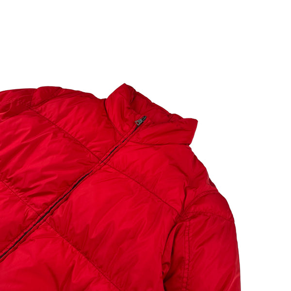 Prada Red Black Label Puffer Jacket - XL