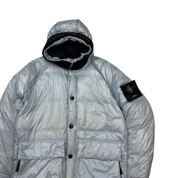 Stone Island Pertex Quantum Y Down Long Puffer - Large