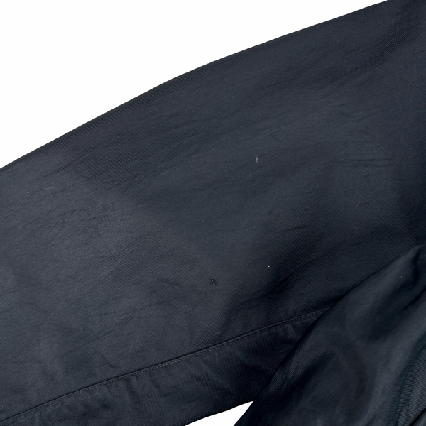 Stone Island Black Nylon Vintage SS2000 Zipped Jacket - Large