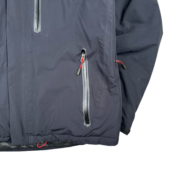 North Face Summit Series Black Hyvent Alpha Jacket - Large