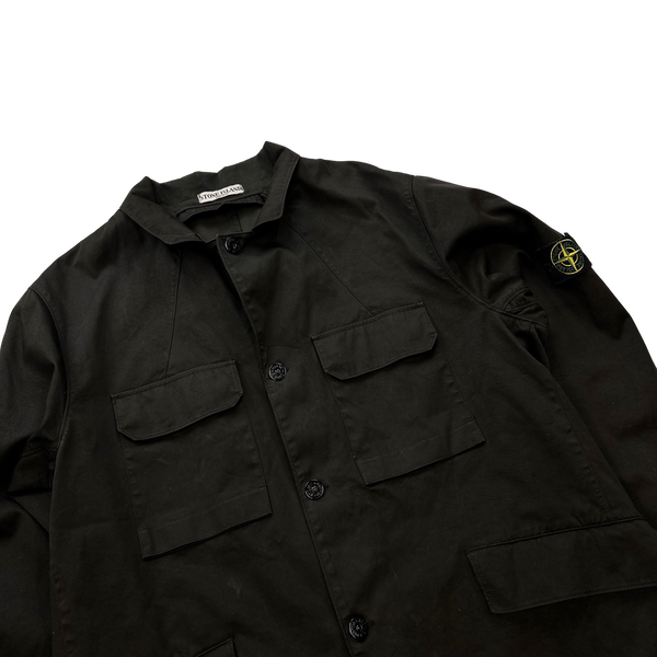 Stone Island 2005 Brown Dutch Rope Cotton Jacket - XXL