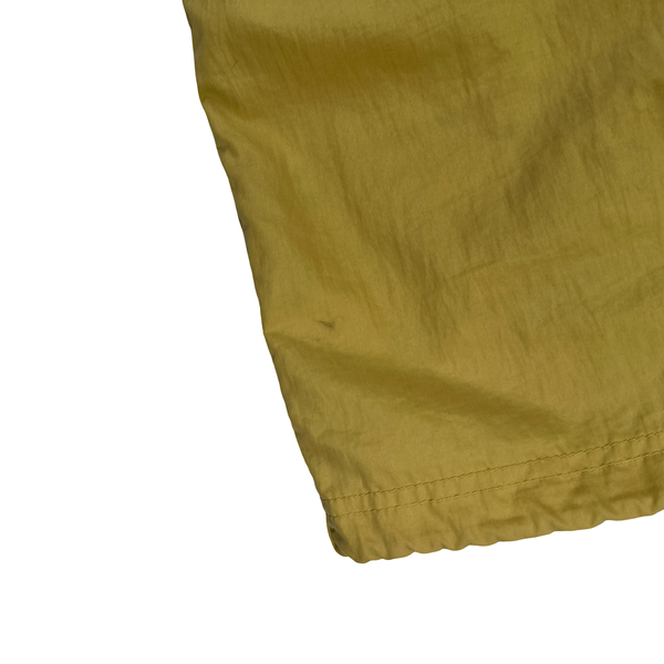 Baracuta Yellow Quilted Zipped Jacket - Large