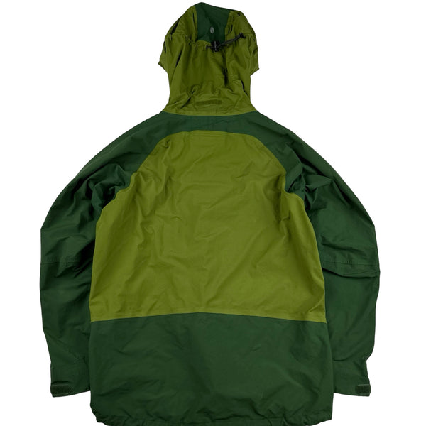 RAB Extreme Moss Green Event Zipped Waterproof Rain Jacket - Medium