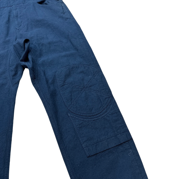Stone Island Blue Patch Carpenter Overalls - 34"