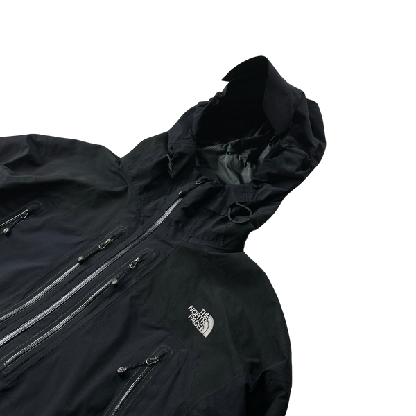 North Face Black Summit Series Goretex Rain Jacket - XL