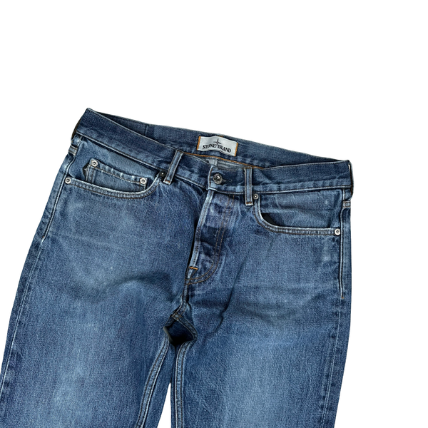 Stone Island 2015 SL Mid Wash Denim Jeans - 32"