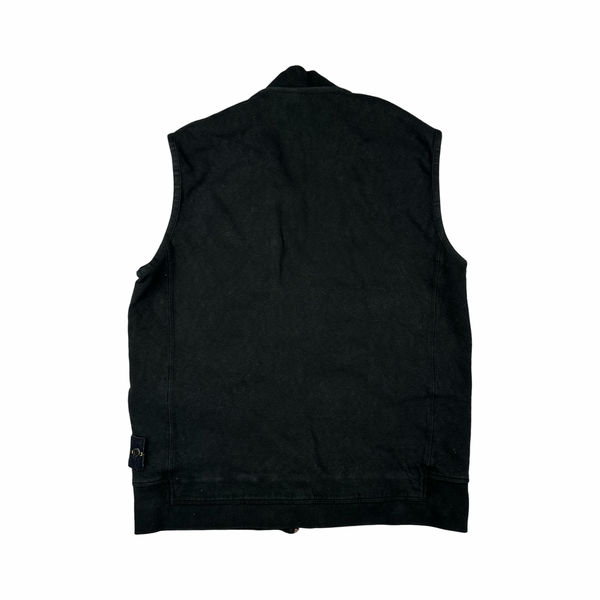 Stone Island 2017 Black Gilet Vest - Large