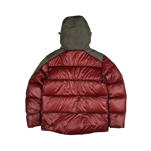 CP Company Red DD Shell Lense Viewer Puffer Jacket - Medium
