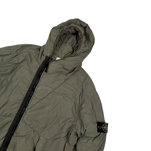 Stone Island 2019 Khaki Comfort Tech Composite Jacket - Large