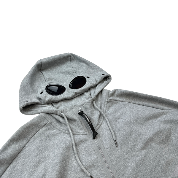CP Company Goggle Hoodie Light Grey - XXL