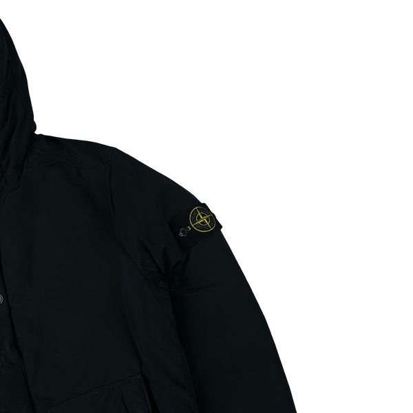 Stone Island 2014 Black Down Filled Micro Reps Jacket - Small