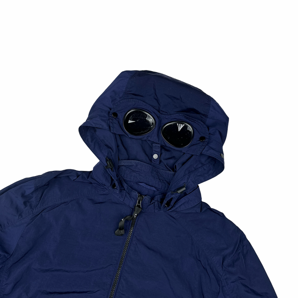 CP Company Navy Chrome Goggle Jacket - Medium